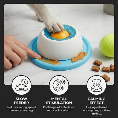 Wallure calming lick bowl