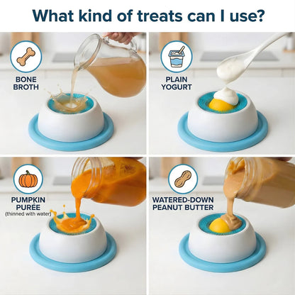 Wallure calming lick bowl