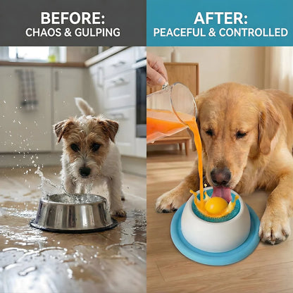 Wallure calming lick bowl