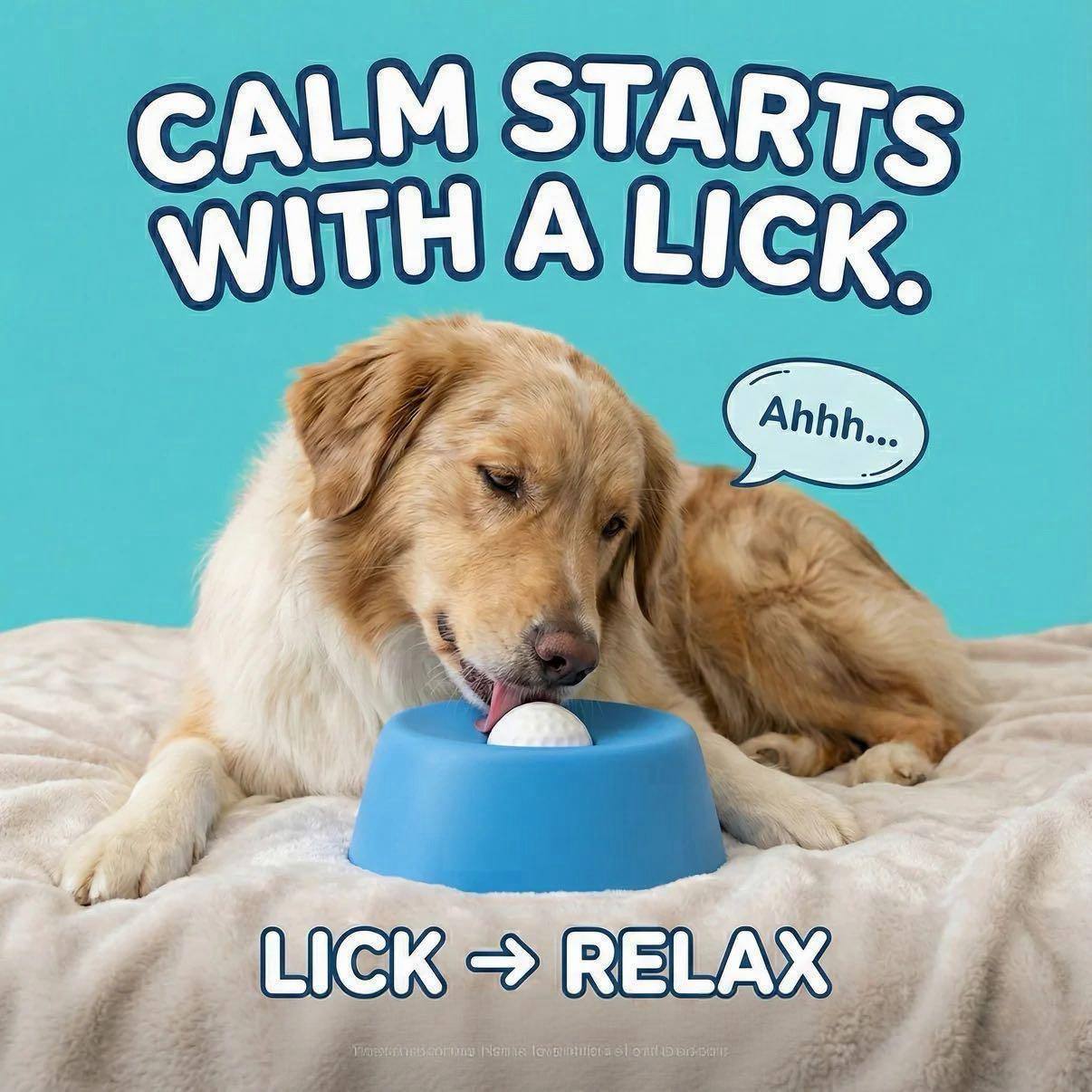 Wallure  licking bowl